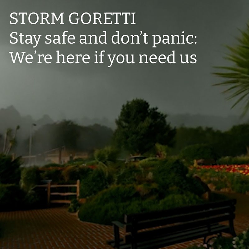 Featured image for “Storm Goretti: Stay Safe & Don’t Panic!”